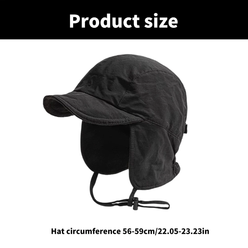 Winter hat Skiing Winter Hat Outdoor Cycling Hat Trendy Portable Personality for Men And Women In Cold Weather