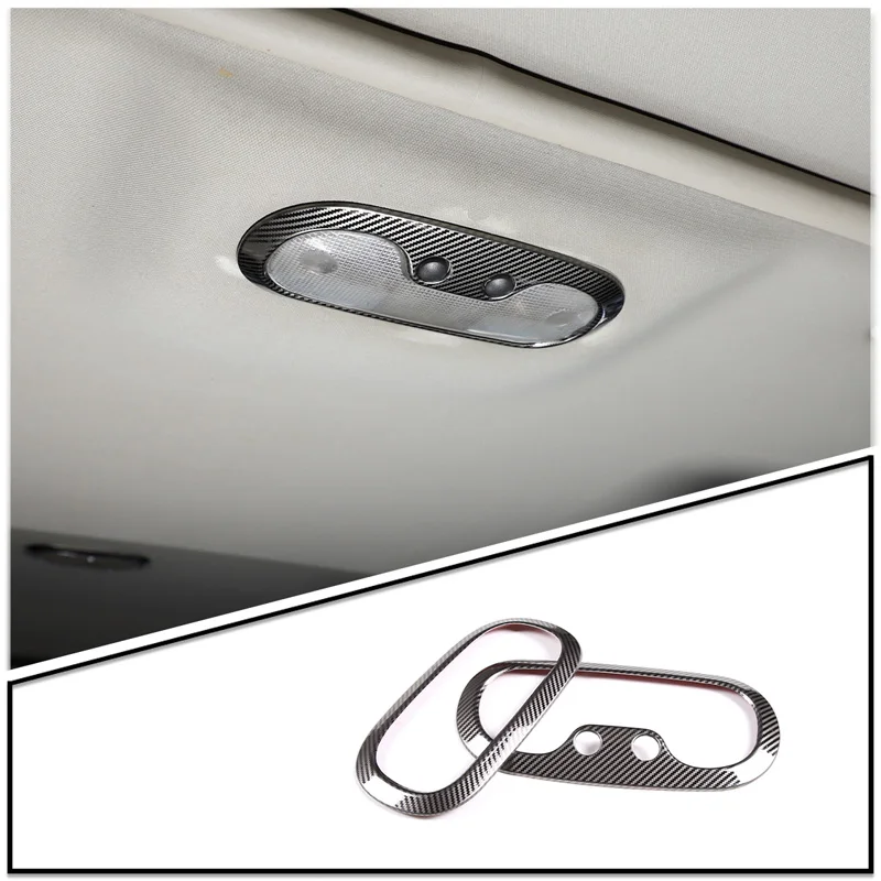 

Auto Stainless Steel Front Rear Reading Light Lamp Frame Trim Cover Sticker For Hummer H3 2005-2009 Car Styling Accessories