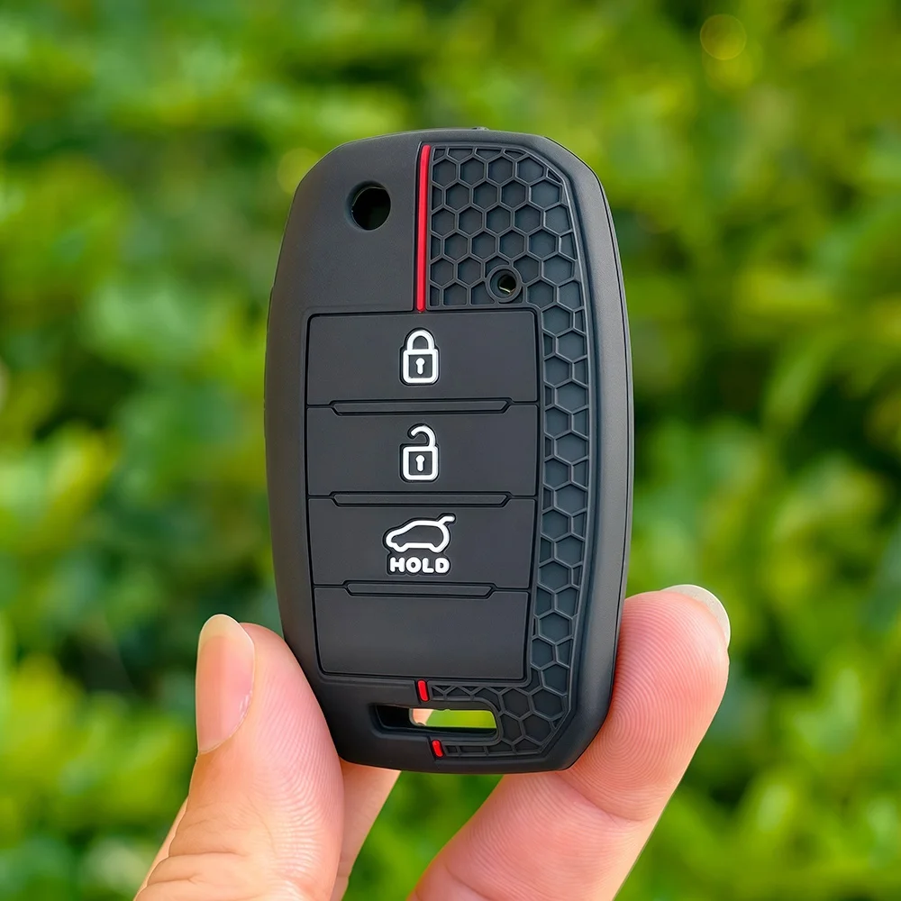 Enhanced Car Key Case - Premium Flip Remote Control Protector Cover