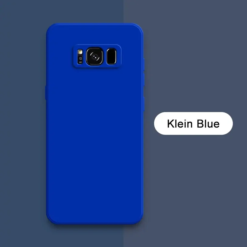Squares Liquid Silicone Soft Shockproof Phone Case - Enhanced Protection and Stylish Design