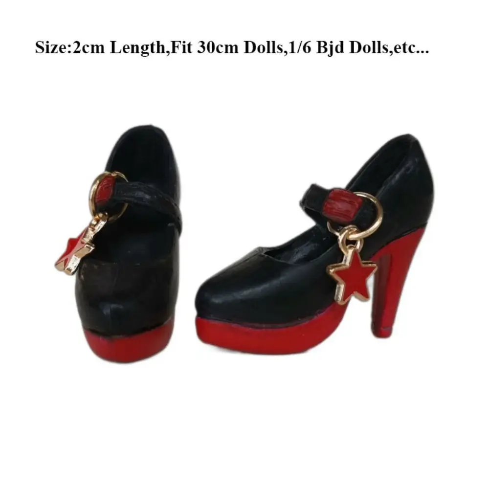 New DIY Mini Shoes High Heels Multicolors Original Doll Shoes Cute Doll Accessories Casual Sandal Super Model Shoes
