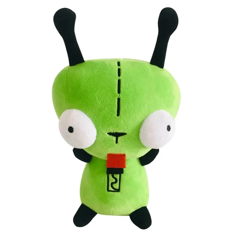 20cm Alien ET 3D Eyes Green Invader ZIM GIR Dog Plush Figure