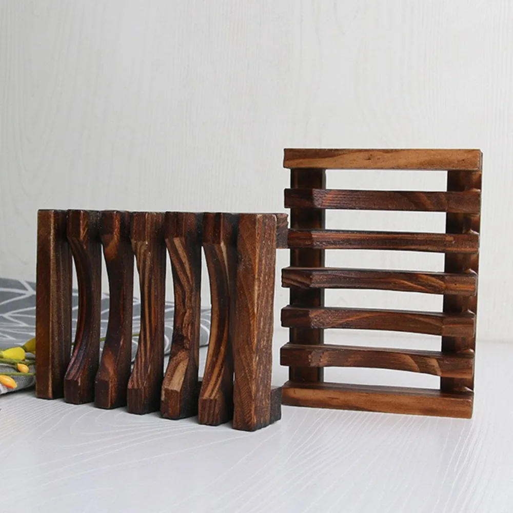 Natural Wooden Soap Holder Tray 4