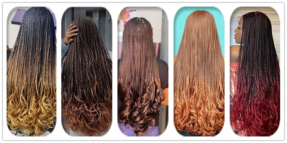 20 Inch Loose Wave Crochet Hair Extension For Braids Synthetic Curly