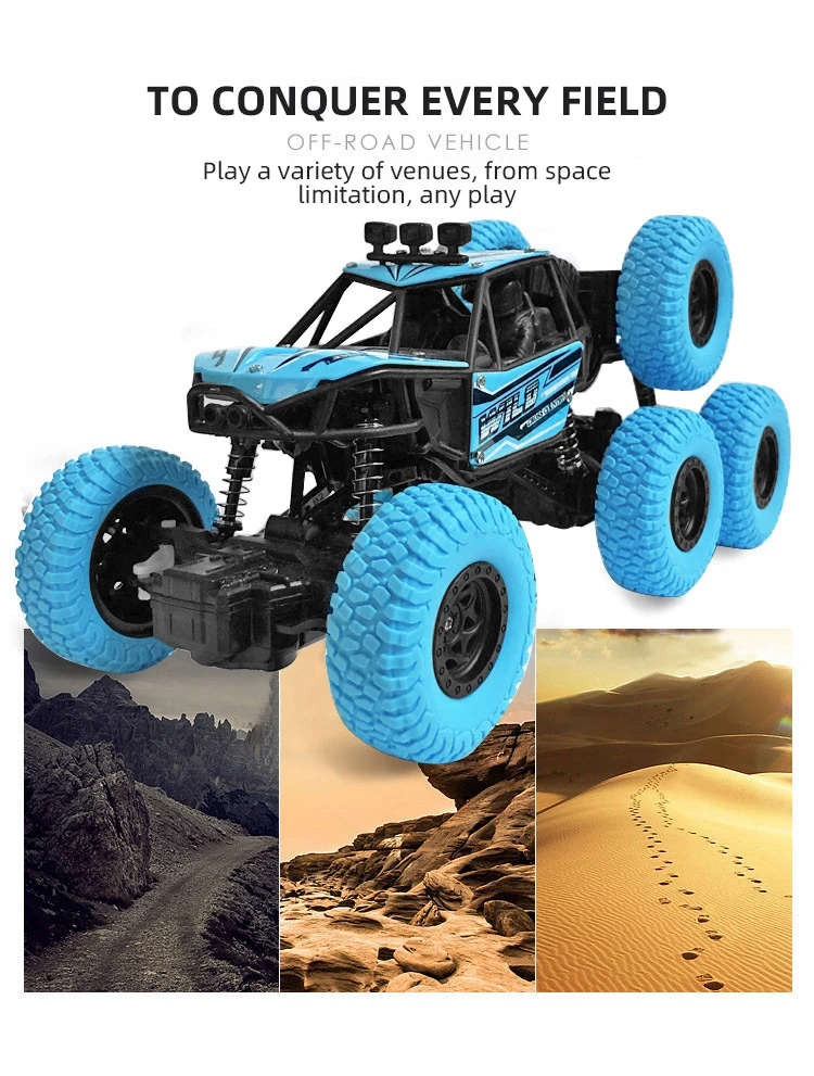 1/20 6WD RC Car Rock Crawlers Drive Car Radio Control RC Cars Toys Buggy High speed Trucks Off-Road Vehicle Trucks Toys for Kid batman remote control car