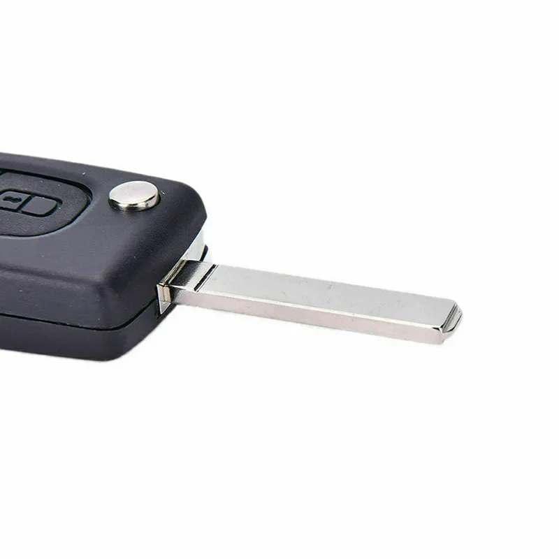 Car Remote Key Fob Case Replacement - 2 Button Design