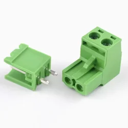 5 - Pair 2EDG PCB Screw Terminal Block Connector - Right Angle/Straight Pin Header Plug Socket - 9P (Straight)