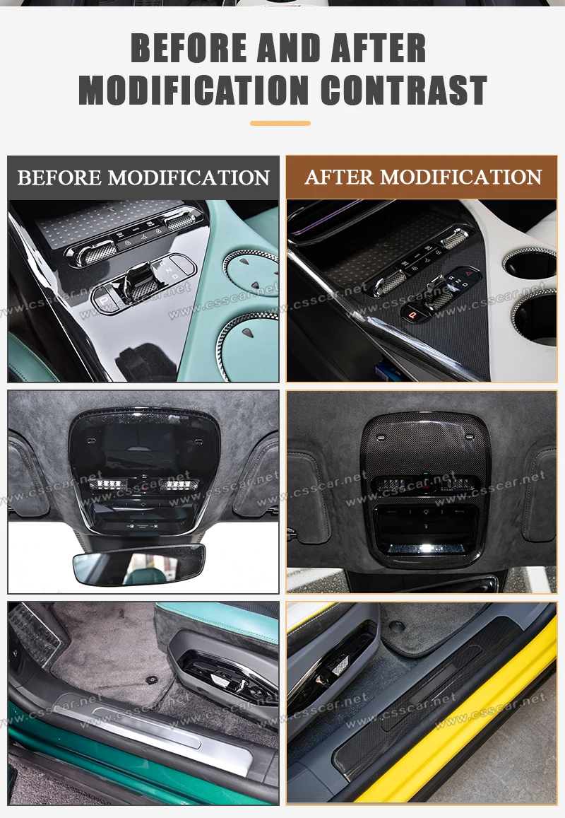 Auto Innere Leselampe Abdeckung Links Rechts Vorne Fenster Schalter Panel Trim Zentrale Steuerung Dekorieren Teile Für Lotus Eletre OEM Stil – Detail 4