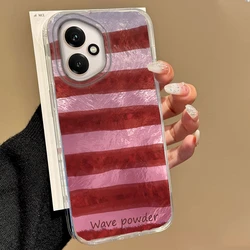 Color Striped Minimalist Phone Case Cover - Honor X6c (Ybaowt170)