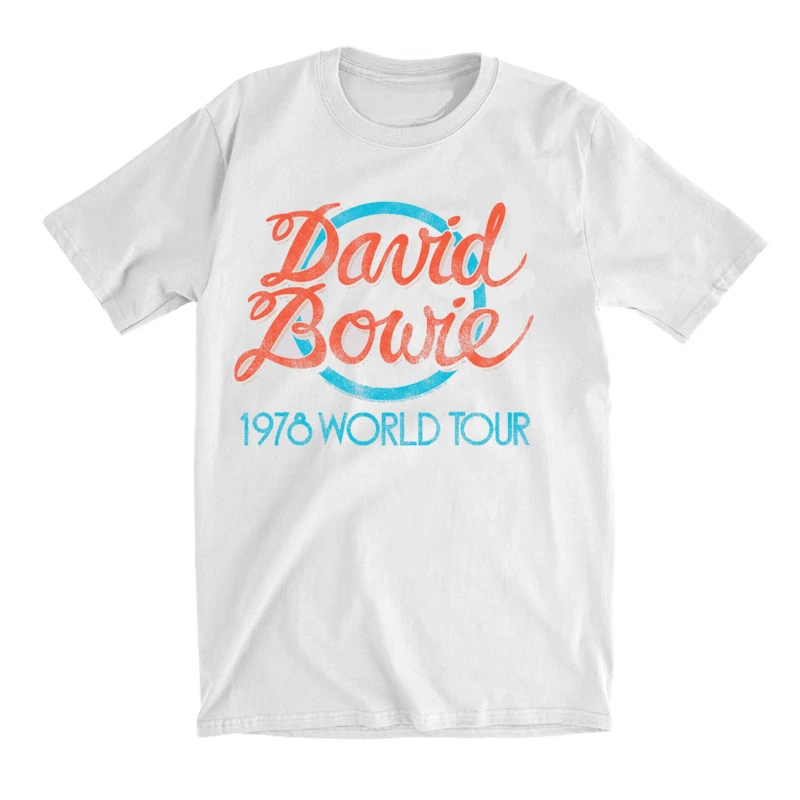 Das David Bowie Herren-T-Shirt ist ein Vintage-Casual-T-Shirt und eine Luxus-Bandmarke für Männer und Frauen. Top 2026 Band. – Detail 6