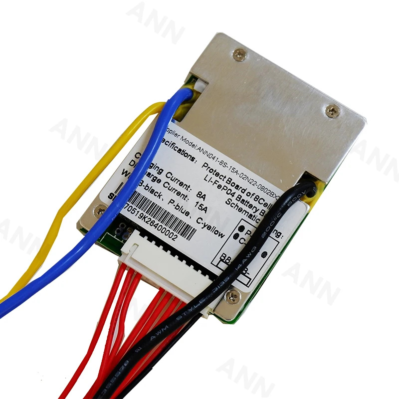8S 24v lifepo4 battery BMS 3.2v cell 8S PCM Used for 24V 10a 12a 15a LiFePO4 battery