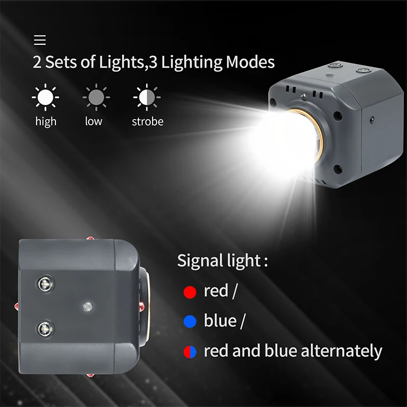 Projecteur LED pour Drone DJI Mavic 3/Pro/Classic/Air 2/2S - Lampe de Nuit