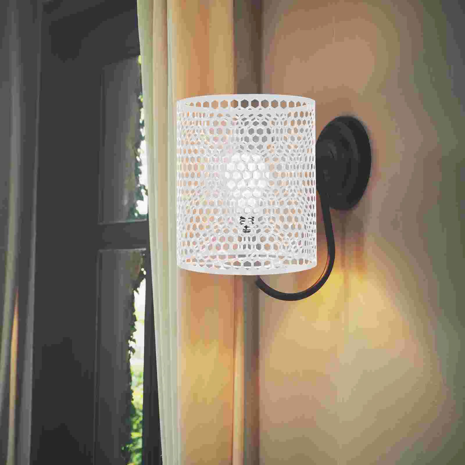 

Lampshade Cover Hollowed Chandelier Wall Light Decor Cover Iron Lamp Cover Supply
