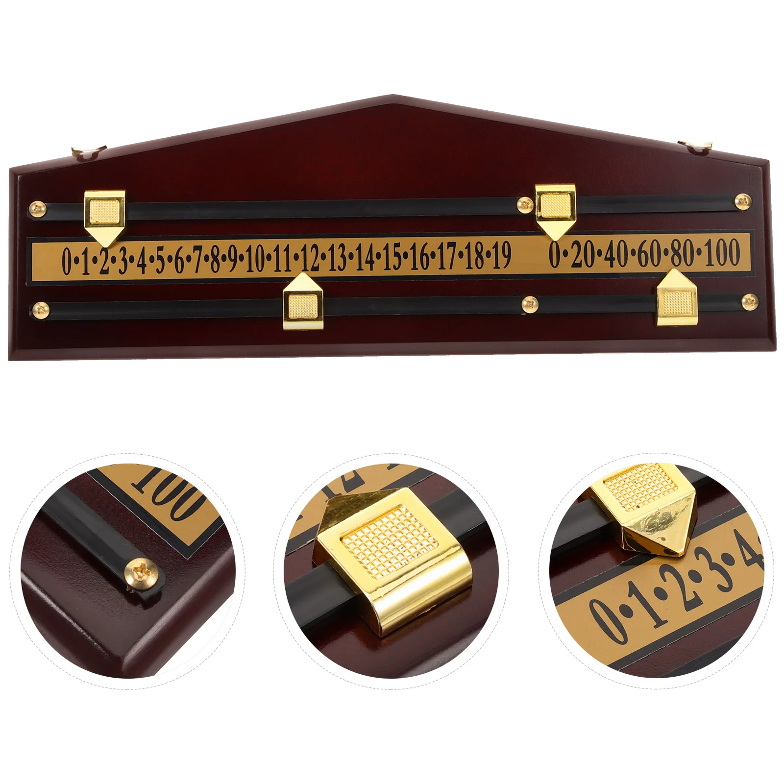 

Shuffleboard Scoreboard Wood Score Keeper Snooker Tabletop Basketball League Wrestling Soccer