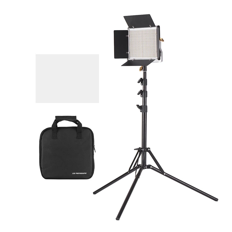 Professional LED Dimmable 660 LED Bulbs Bi-Color Light Panel 3200-5600K CRI 85+ Video Light for Studio Photography 1 8 3m 6 9 8ft professional green screen backdrop studio photography background