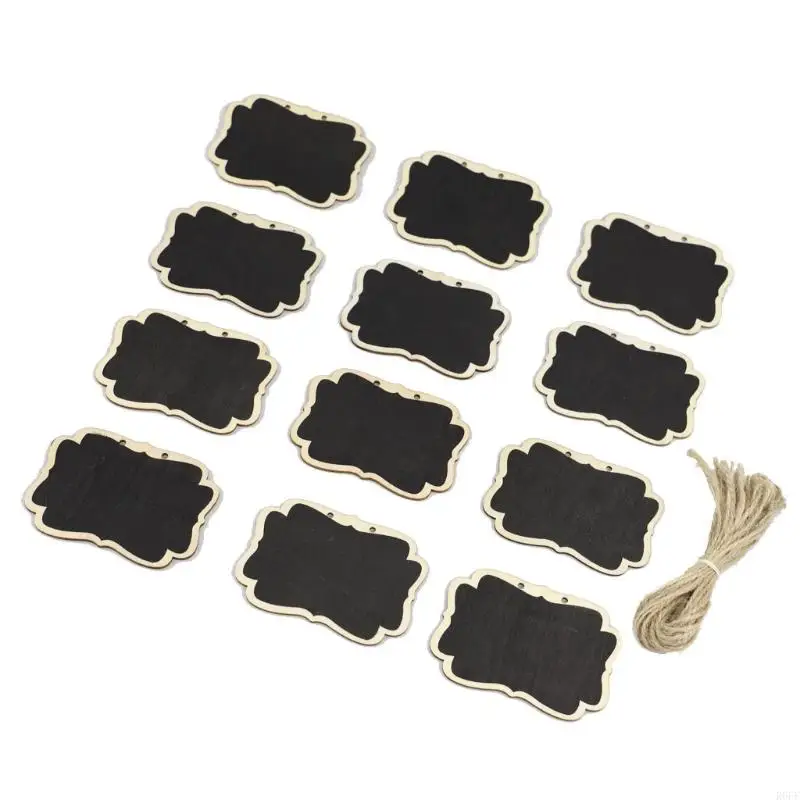 R6FF Mini Wooden Blackboards Chalkboard Craft Wedding Party Pastry Shop Choice
