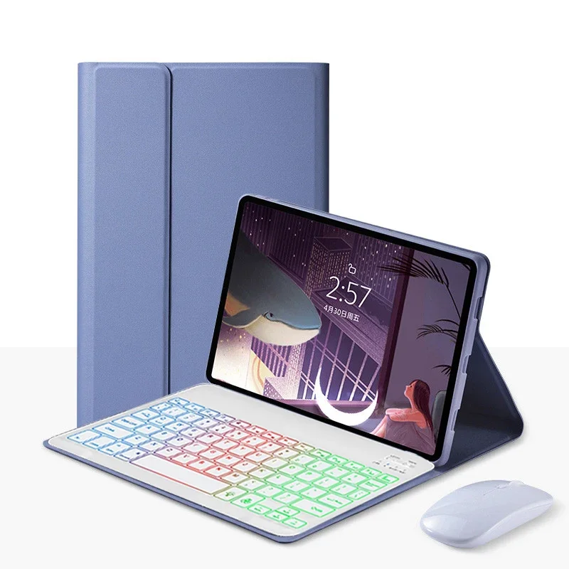 Backlit Keyboard Case for 11-Inch Tablets - Protective Cover with Enhanced Typing Experience