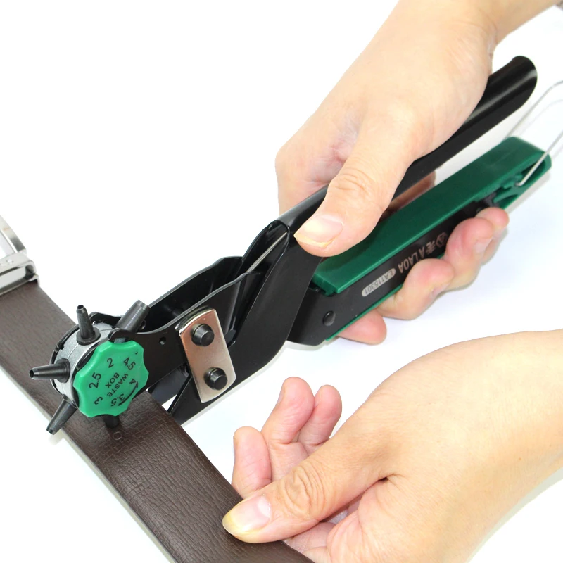 Leather Punching Plier Belt punch Professional Punching Tools LAOA