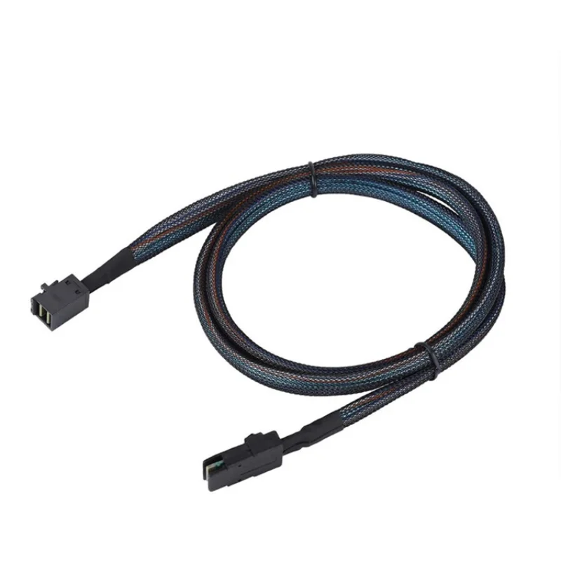 Mini Sas 8643 para Sff 8087 hd Embutido Servidor de Dados Cabo Mini-sas hd Sff8643 Disco Rígido Raid Cabo 50cm 100cm 200cm - Imagem 4