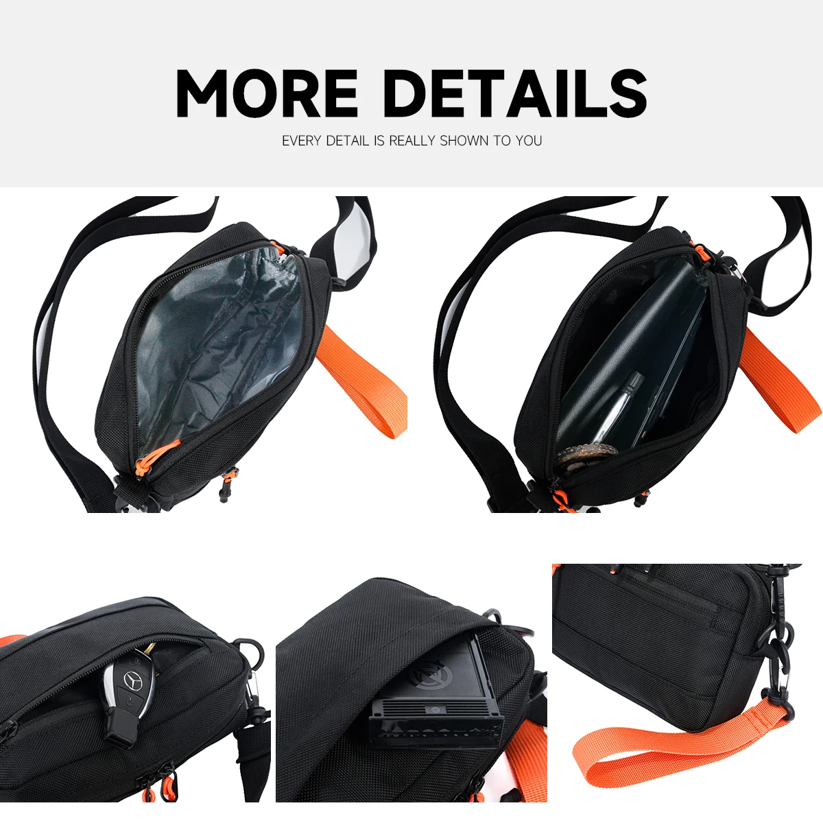 Simple Casual Shoulder Bag Wide Shoulder Strap Large Capacity Crossbody Bag Women's Commuter Mobile Phone Women's Shoulder Bag