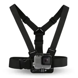 Harnais réglable noir Ultra immersif, sangle de poitrine, ceinture de montage pour caméra Gopro 