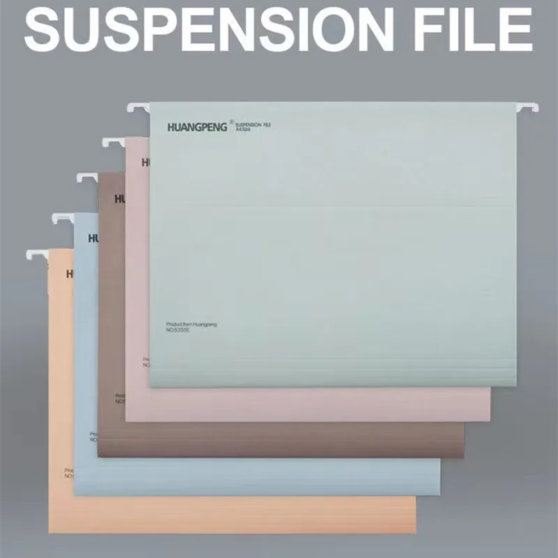 10pcs A4 Suspension Files With Tabs Hanging File Folders Extra Capacity A4 Document Organizer Office School