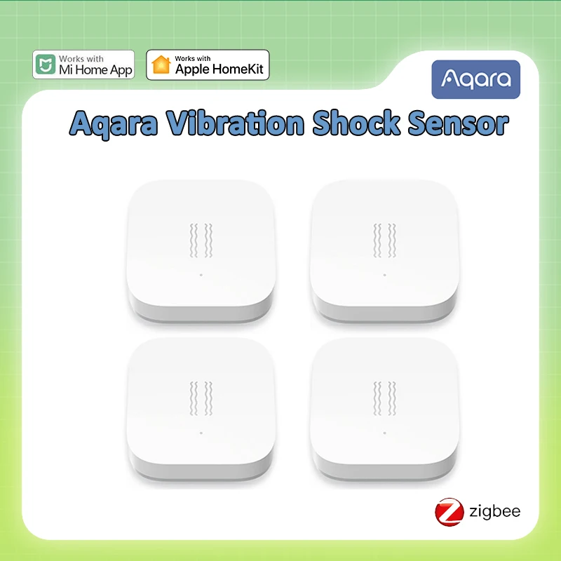 Aqara Vibration Shock Sensor Smart Motion Vibration Detection Alarm