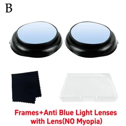 No Myopia Anti - Blue Light VR Lens Protection Frame for Enhanced Eye Comfort (Lens With frame)