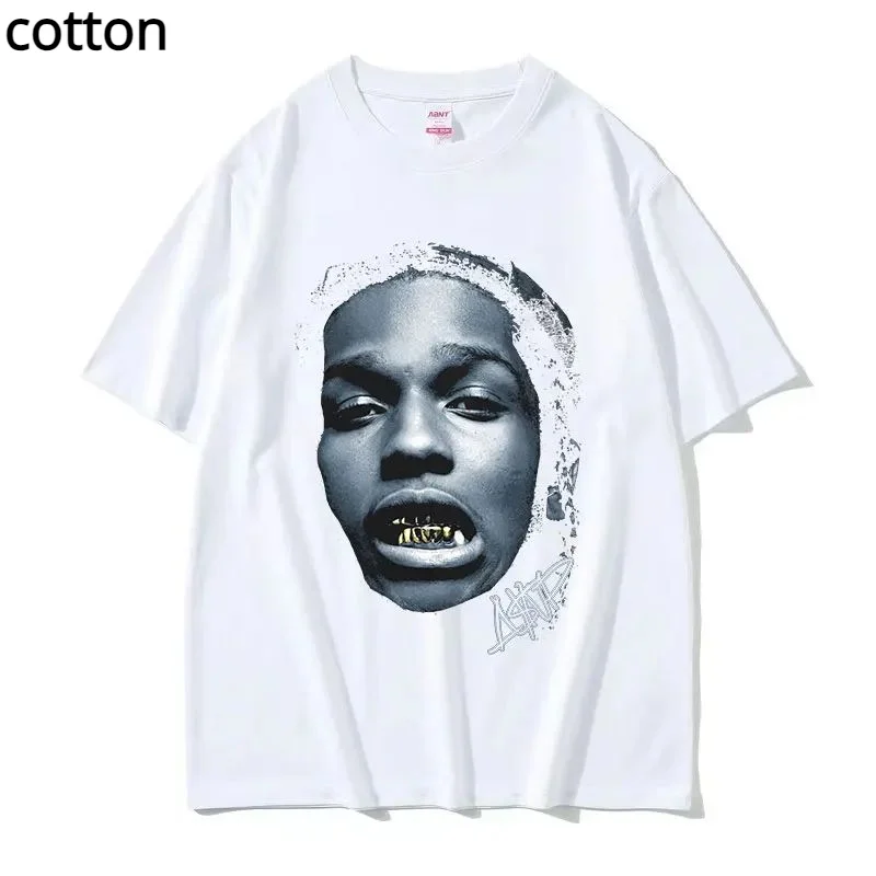 

Rapper Young Thug Thugger Retro Graphic Tee Shirt Men's Hip Hop Style T-shirt Male Fashion Oversized T Shirts Gothic Streetwear