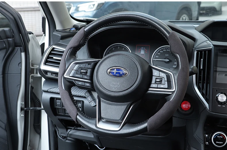 Замшевый Пушистый Чехол На Руль Для Subaru, Нескользящий Автомобильный ...