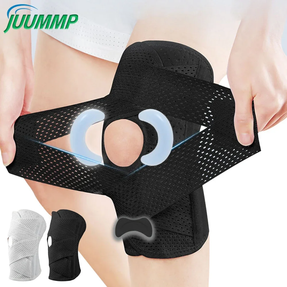 1Pcs Compression Knee Brace for Meniscus Tear Women Men, Patellar