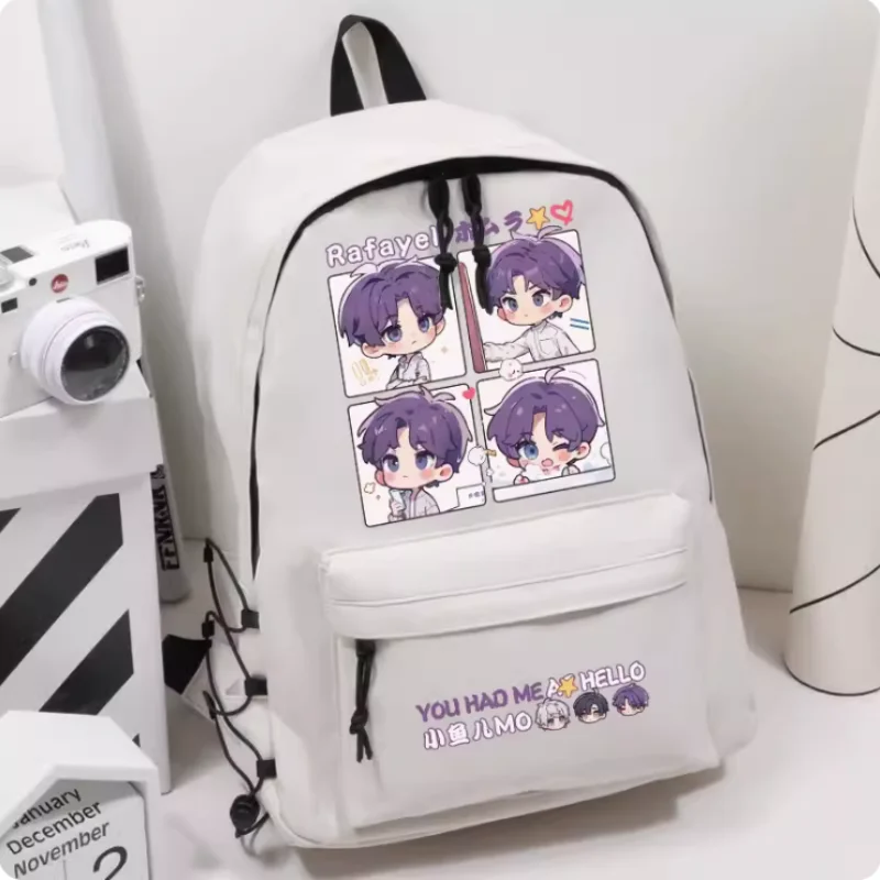 Anime Love and Deepspace Rafayel Schoolbag Backpack High-capacity Shoulder Bag Cosplay Student Teenage Gift B1252