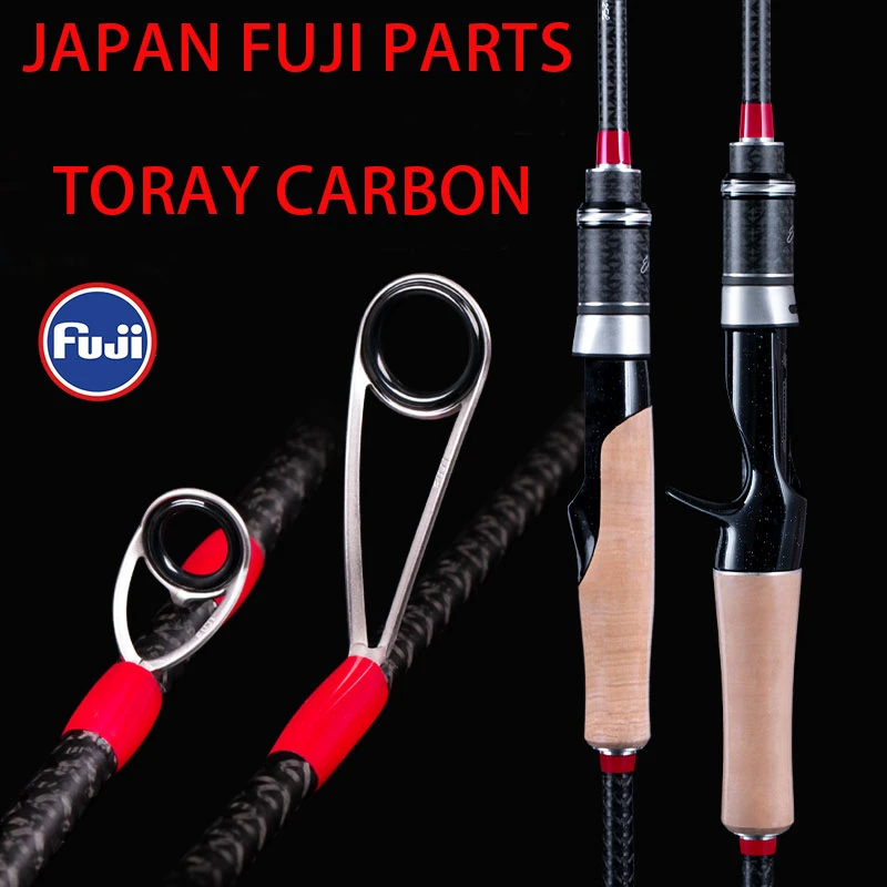 Lurestar Japan Fuji Parts Spinning/casting Fishing Rod Toray Carbon 1