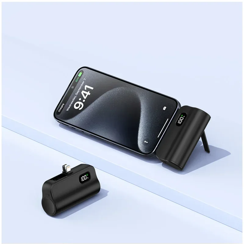 New Mini Powerbank 10000mAh Capsule Digital Display Portable Charger External Spare Battery for IPhone Samsung Xiaomi Power Bank 6