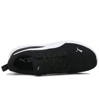 PUMA Anzarun Lite chaussures de course basses, décontractées, pour hommes et femmes, noir et blanc 371128-02 4