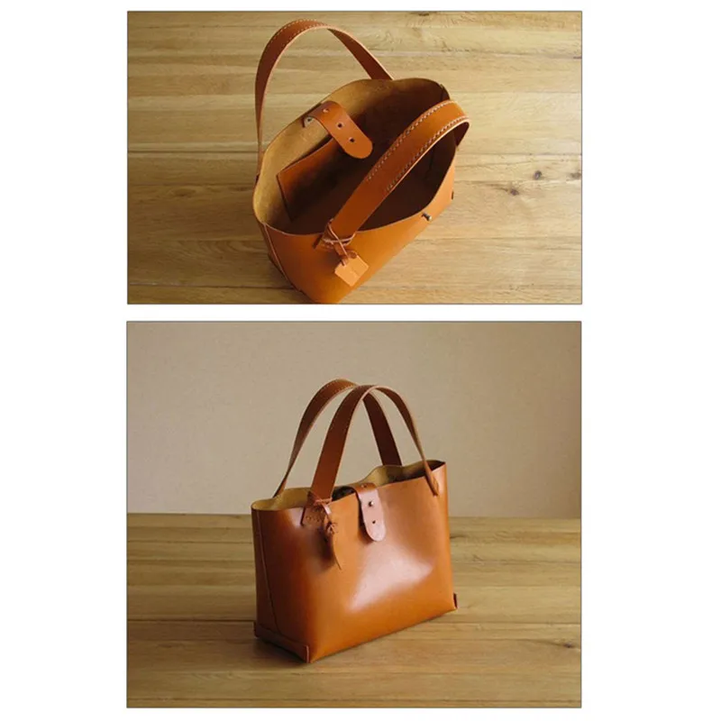 DIY Handmade Leather Hand Carrying Bags Acrylic Version Drawing Grid Pattern Design Leather Art Template