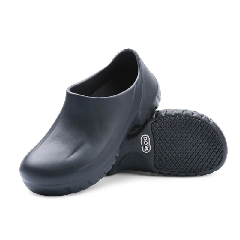 

Anti-Skid Chef Shoes for Men Women Rubber Sandals Clogs Garden Shoes Kitchen Work Restaurant Working Cook Nursing Shoes