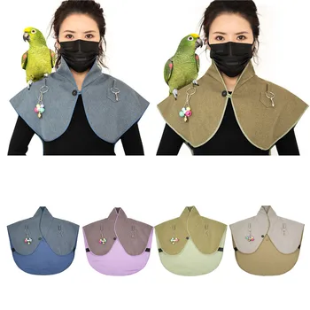 Parrots Anti-Scratch Shoulder Protector for Bird Anklet &Toy Cockatiels Finches Multi-Functional Pet Shoulder Pad Diaper 1