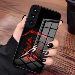Rock Band METALLICA Shockproof Glass Phone Case - Samsung A31 4G (Black10)