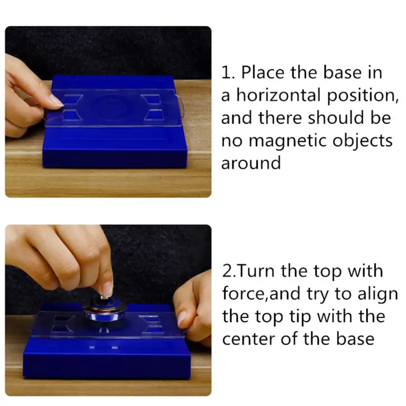 Magnetisches Levitations-Gyroskop-Spielzeug Schwebende Fliegende Untertasse Fliegendes Objekt Kinder-Physik-Lehrmittel Pädagogisches Puzzle-Spielzeug – Detail 4