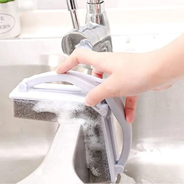 1pcs, Multifunctional Kitchen and Bathroom Sponge Brush - Scrubbing Pot,  Dishwashing, and Bathtub Cleaning - Efficient and Convenient Cleaning Tool