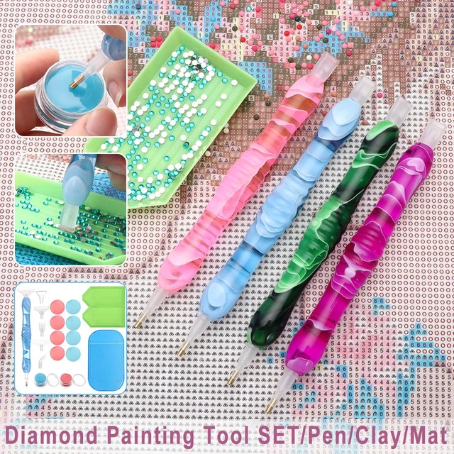 Diamond Painting Drill Pen Cross Stitch  Diamond Painting Point Drill Pen  Kit - Diamond Painting Cross Stitch - Aliexpress