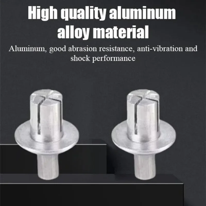 Rivets and Fasteners Aluminum Alloy Expansion Rivets Hammer Drive Expansion Nails Head Piercing Rivet Stainless Steel Rod Screws Board Wall