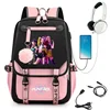 HUNTRX Korean Style Student School Bag Outdoor Travel Double Shoulder Backpack Canvas Material Made in China Popular Cross-Borde