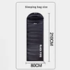 Envelope-style Down Sleeping Bag Ultra-light Goose Down Waterproof Plus Size Winter Warm Travel Hiking Camping Sleeping Bag 6
