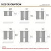 Anti-mosquito Curtains for Living Room Curtain Stray Kids Partition Home Interior Curtains 2 Pieces Shades Halloween Decoration 5