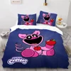Anime Cartoon S-Smiling Critters Horror Game CATNAP DOGDAY Duvet Cover Sets Printed Bedding Set Double Queen King Size 2/3pcs 3