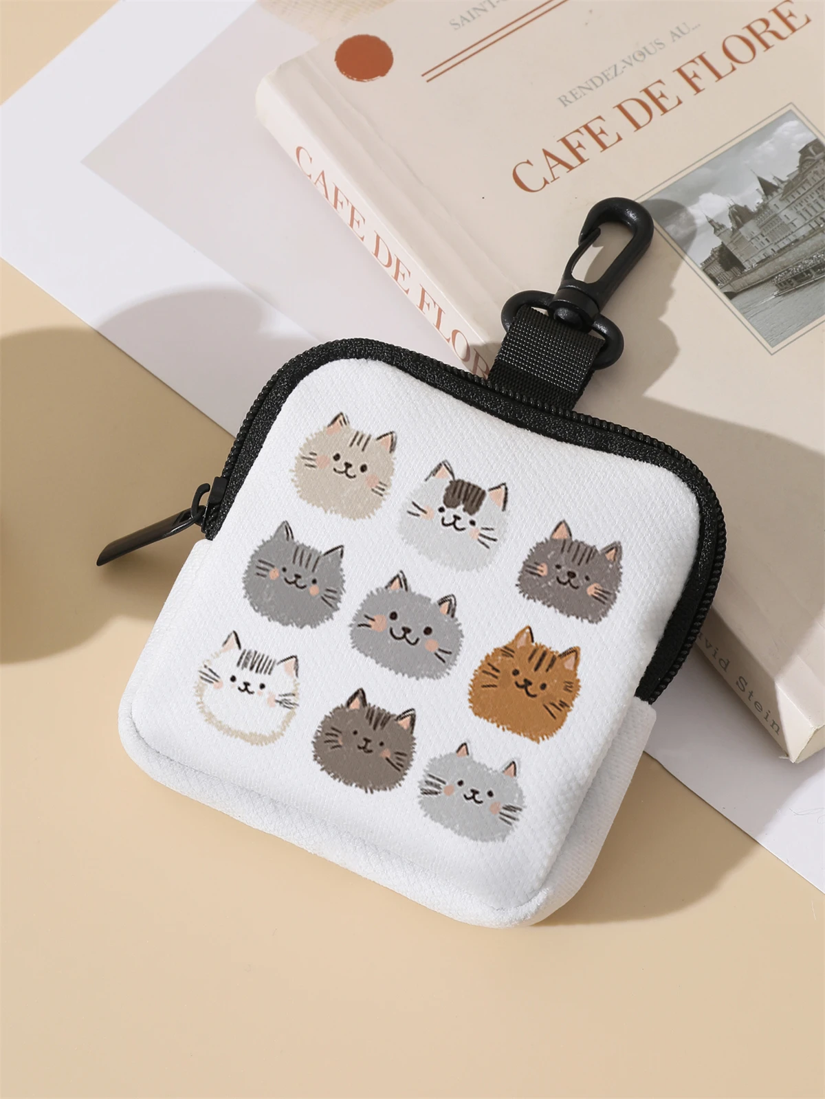 Large capacity coin wallets with cat patterns, digital printed wallets, and storage bags are ideal choices for gift giving
