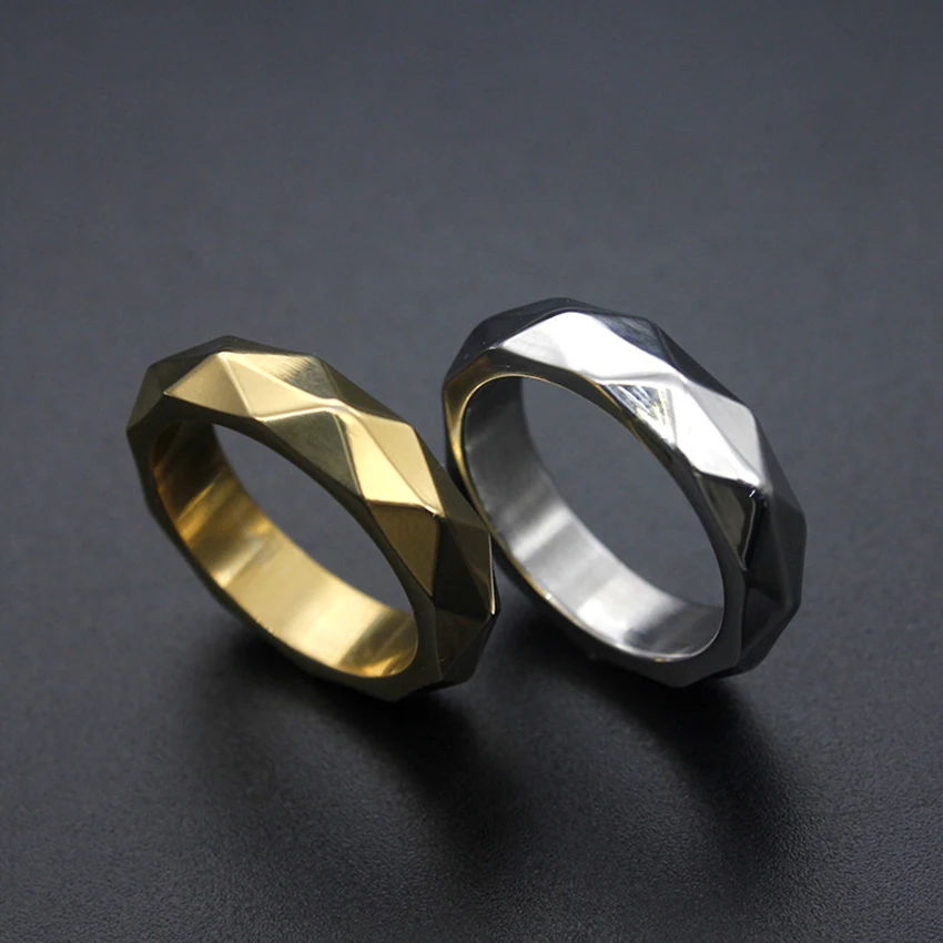 Fashion Titanium Steel Ring Men Domineering Stainless Steel Ring Trend Popular Jewelry finger ring stainless steel ring