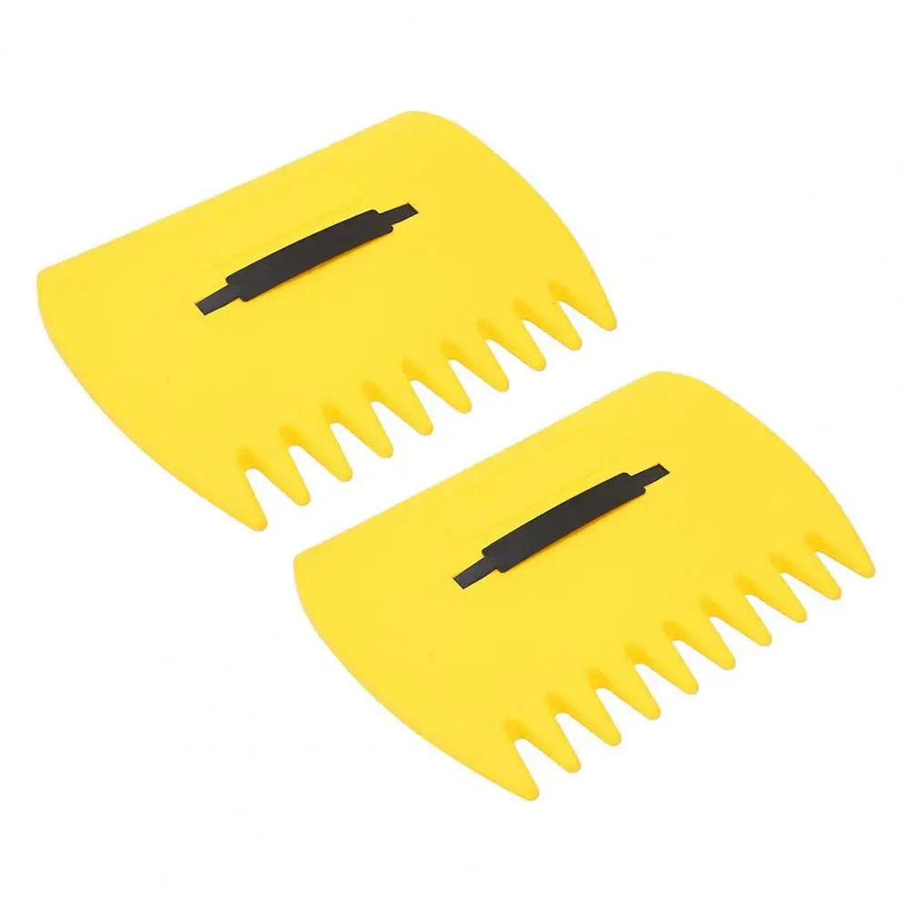Efficient Leaf Gripper Outdoor Leaf Collector Reusable Garden Claws Efficient Plastic Rake for Courtyard Trash Collection